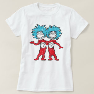 ドクター・スース   シング１、シング２ 座っている Tシャツ