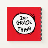 ドクター・スース | シング・ワン シング・ツー - 2年生 ノートブック (裏面)