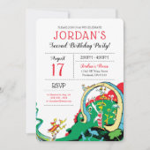 ドクター・スース | ハッピーバースデー・トゥ・ユー 招待状 (正面)