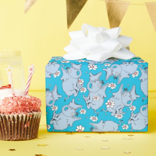 ドクター・スース ハートンを聞く ラッピングペーパー (誕生日パーティー)