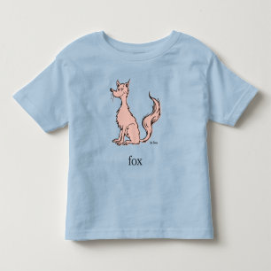 ドクター・スース ピンクの狐 トドラーTシャツ