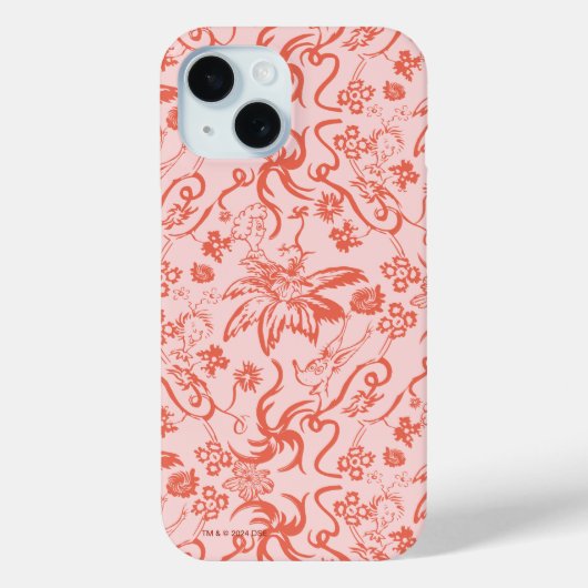 ドクター・スース | フローラル母の日パターン Case-Mate iPhoneケース (裏面)