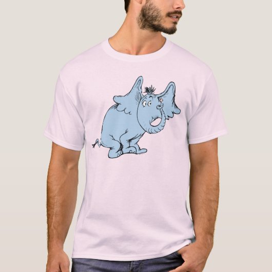 ドクター・スース|ホートンの横顔 Tシャツ (正面)