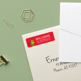 ドクター・スース | メリー・グリンチマス グリンチ ホリデー ラボ ラベル