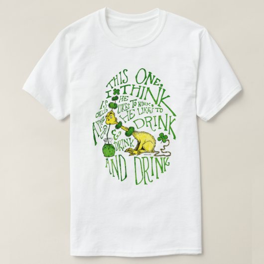 ドクター・スース | ヤンク - 聖パトリックの日 Tシャツ (デザイン正面)