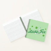 ドクター・スース | ラッキー・フォックスのアイリッシュ・ソックス ノートブック (内部)