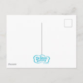 ドクター・スース | ワンフィッシュ - 男の子ベイビーシャワー感謝 ポストカード (裏面)