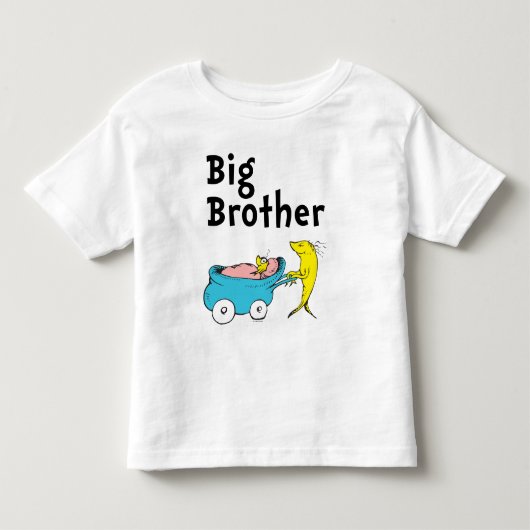ドクター・スース | 一魚 二魚 | ビッグ・ブラザー トドラーTシャツ (正面)