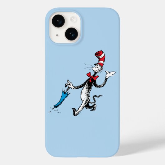 ドクター・スース | 帽子のかぶりものカタツムリ傘ウォーク Case-Mate iPhoneケース (裏面)