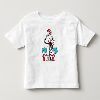 ドクター・スース|帽子のかぶりもの猫、シング1&シング2 トドラーTシャツ