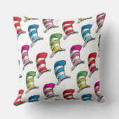 ドクター·スース|帽子のパタパタとカラフルいう猫 クッション (裏面)