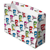 ドクター·スース|帽子のパタパタとカラフルいう猫 ラージペーパーバッグ (裏面アングル)