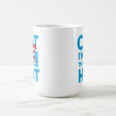 ドクター・スース｜帽子の中の猫のロゴ コーヒーマグカップ (中央)