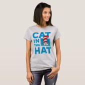 ドクター・スース | 帽子の中の猫 ロゴ Tシャツ (正面フル)