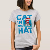 ドクター・スース | 帽子の中の猫 ロゴ Tシャツ (正面)