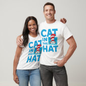 ドクター・スース | 帽子の中の猫 ロゴ Tシャツ (ユニセックス)
