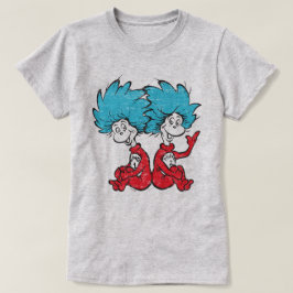 ドクター·スース|帽子の猫-物1,物2 Tシャツ