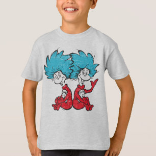 ドクター·スース 帽子の猫-物1，物2 Tシャツ