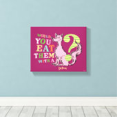 ドクター·スース|彼らは食べキツネ? キャンバスプリント (インサイチュ (ウッドフロア))