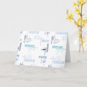 ドクター・スース | 父の日名言パターン カード (黄色い花)