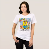ドクター・スース | 物語 グラフィック トライブレンドTシャツ (正面全面)