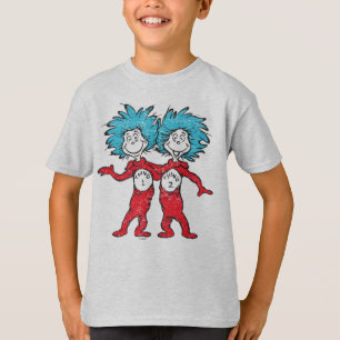ドクター·スース 物1，物2座り Tシャツ