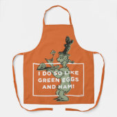 ドクター·スース|私は緑の卵とハムが好き エプロン (正面)