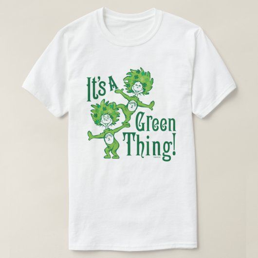 ドクター・スース | 緑のものだ！ Tシャツ (デザイン正面)