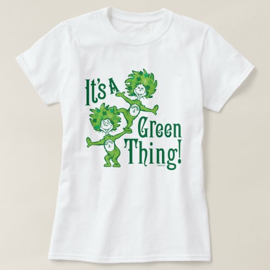 ドクター・スース | 緑のものだ！ Tシャツ (デザイン正面)