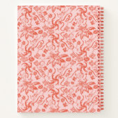 ドクター・スース | 花の母の日パターン ノートブック (裏面)