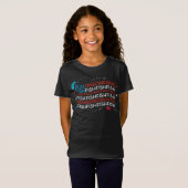 ドクター・スース｜赤い魚　青い魚　アメリカ国旗グラフィック Tシャツ (正面フル)