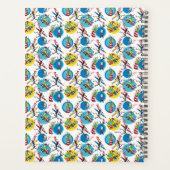 ドクター・スース | 鉛筆を持つキャラクターズ パターン プランナー手帳 (裏面)