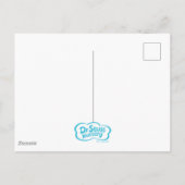 ドクター・スース | 1 匹の魚 - 男の子のベビーシャワーお礼 ポストカード (裏面)