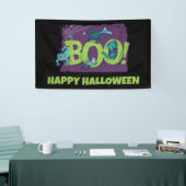 ドクター・スース | BOO! ハロウィングラフィック 横断幕 (トレードショー)