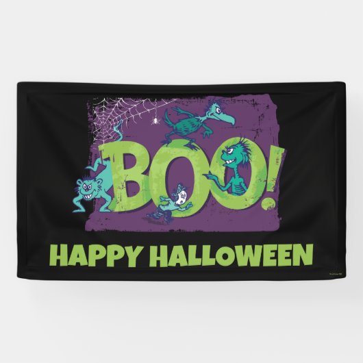 ドクター・スース | BOO! ハロウィングラフィック 横断幕 (横)