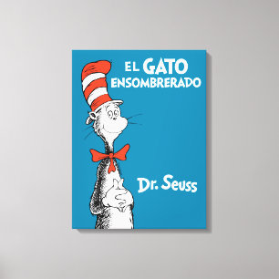 ドクター・スース El Gato Ensombrerado スペイン語 キャンバスプリント