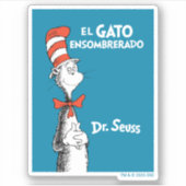 ドクター・スース El Gato Ensombrerado スペイン語 シール (正面)