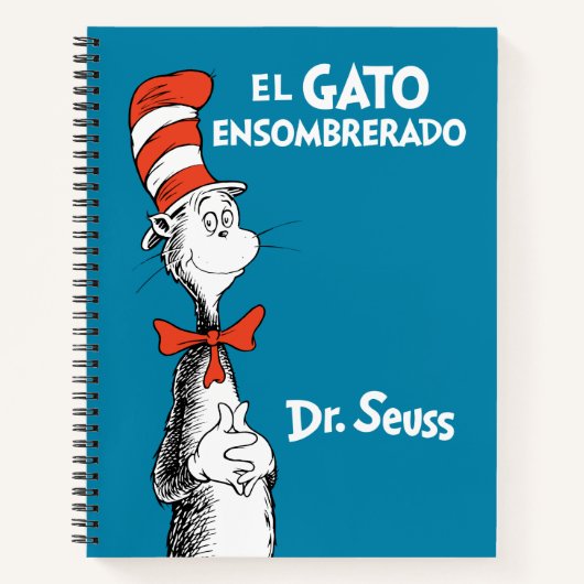 ドクター・スース El Gato Ensombrerado スペイン語 ノートブック (正面)