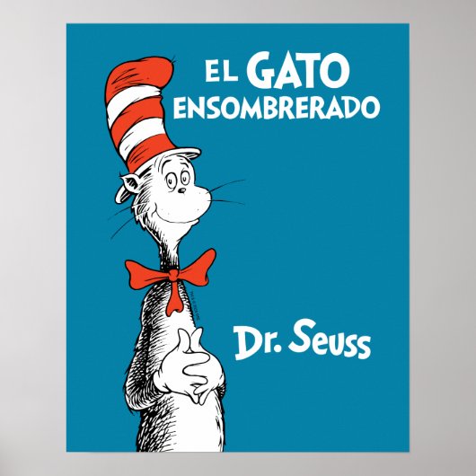 ドクター・スース El Gato Ensombrerado スペイン語 ポスター (正面)