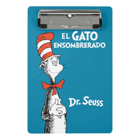 ドクター・スース El Gato Ensombrerado スペイン語 ミニクリップボード (正面)