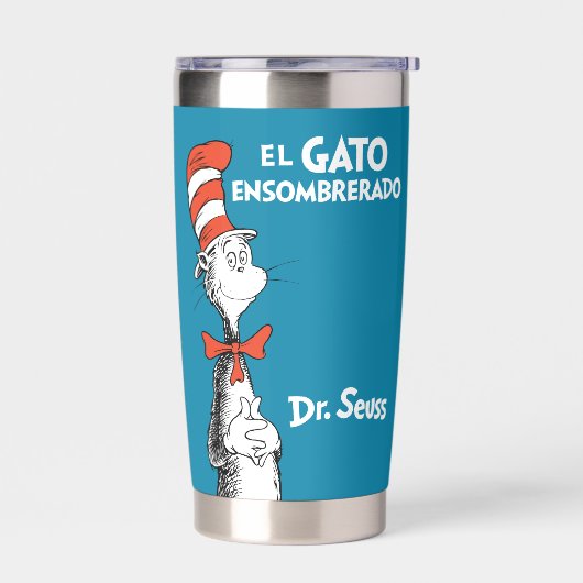 ドクター・スース El Gato Ensombrerado スペイン語 保温保冷タンブラー (左面)