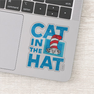 ドクター·スース hatロゴの猫-ヴィンテージ シール