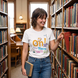 ドクター・スース | Oh, The Places You'll Go! トライブレンドTシャツ