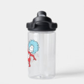 ドクター・スース Thing 1 と Thing 2 キャラクター ウォーターボトル (背面)