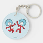 ドクター・スース Thing 1 と Thing 2 キャラクター キーホルダー (裏面)