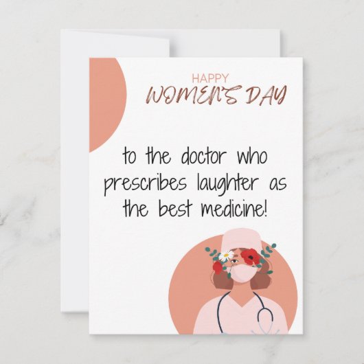 ドクター – ハッピーウィメンズデイカード, シーズンカード (正面)