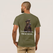ドクター・パイパー (パンチを取れ) Tシャツ (裏面フル)