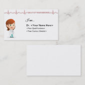 ドクター・ビジネス・カード・メス 名刺 (正面/裏面)