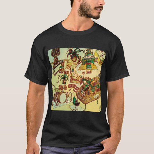 ドクター・フィールグッドの実験音響ラボ ♫ tシャツ (正面)
