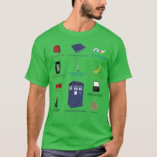 ドクター・フーアイテム ギフト Tシャツ (正面)